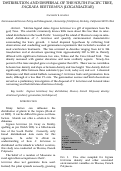 Cover page: Distribution and Dispersal of the South Pacifc Tree, Fagraea Berteriana (Loganiaceae)