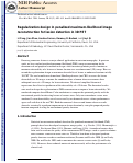 Cover page: Regularization design in penalized maximum-likelihood image reconstruction for lesion detection in 3D PET