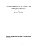 Cover page: Overreaction, Delayed Reaction, and Contrarian Profits