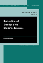 Cover page of Systematics and Evolution of the Sthenurine Kangaroos