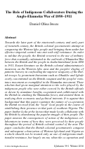 Cover page: The Role of Indigenous Collaborators during the Anglo-Ekumeku War of 1898-1911