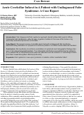 Cover page: Acute Cerebellar Infarct in A Patient with Undiagnosed Fahr Syndrome: A Case Report