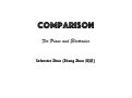 Cover page: Comparison