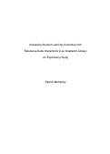 Cover page of Assessing Student Learning Outcomes from Reference Desk Interactions in an Academic Library: An Exploratory Study