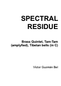 Cover page: Spectral Residue