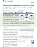 Cover page: Electromechanical Cornea Reshaping for Refractive Vision Therapy.