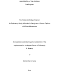 Cover page: The Hidden Morbidity of Cancer: An Exploratory Study of Burden in Caregivers of Cancer Patients with Brain Metastases