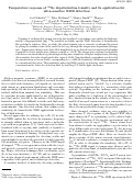 Cover page: Temperature response of 129Xe depolarization transfer and its application for ultra-sensitive NMR detection