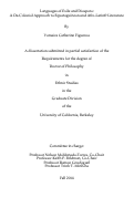 Cover page: Languages of Exile and Diaspora: A De-Colonial Approach to Equatoguinean and Afro-Latin@ Literature