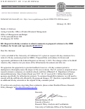 Cover page of UC Request for A 60-day Extension to Submit Comments on Proposed Revisions to the OMB Guidance for Grants and Agreements
