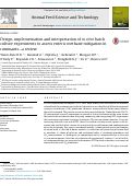 Cover page: Design, implementation and interpretation of in vitro batch culture experiments to assess enteric methane mitigation in ruminants—a review