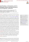 Cover page: Acid Evolution of Escherichia coli K-12 Eliminates Amino Acid Decarboxylases and Reregulates Catabolism