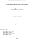 Cover page: Refining the Measurement and Analysis of State Mindfulness