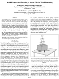 Cover page: Rapid Unsupervised Encoding of Object Files for Visual Reasoning