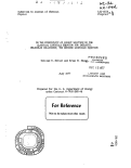 Cover page: ON THE POSSIBILITY OF DIRECT SOLUTION OF THE CLASSICAL LIOUVILLE EQUATION FOR INELASTIC MOLECULAR COLLISIONS; THE REDUCED LIOUVILLE EQUATION