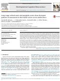 Cover page: Long-range orbitofrontal and amygdala axons show divergent patterns of maturation in the frontal cortex across adolescence