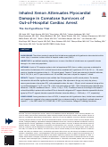 Cover page: Inhaled Xenon Attenuates Myocardial Damage in Comatose Survivors of Out-of-Hospital Cardiac Arrest The Xe-Hypotheca Trial