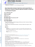 Cover page: Novel Association between Opioid Use and Increased Risk of Retinal Vein Occlusion Using the National Institutes of Health All of Us Research Program