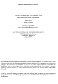 Cover page: Parental Medicaid Expansions and Health Insurance Coverage