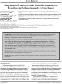 Cover page: Drug-induced Leukocytoclastic Vasculitis Secondary to Trimethoprim/Sulfamethoxazole: A Case Report