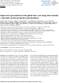 Cover page: Improved representation of the global dust cycle using observational constraints on dust properties and abundance