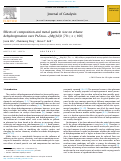 Cover page: Effects of composition and metal particle size on ethane dehydrogenation over Pt x Sn100− x /Mg(Al)O (70⩽ x ⩽100)