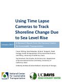 Cover page: Using Time Lapse Cameras to Track Shoreline Change Due to Sea Level Rise