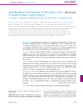 Cover page: Standardized Definitions of Bleeding After Transbronchial Lung Biopsy: A Delphi Consensus Statement From the Nashville Working Group.