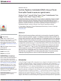 Cover page: Vortex fluidics-mediated DNA rescue from formalin-fixed museum specimens