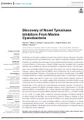Cover page: Discovery of Novel Tyrosinase Inhibitors From Marine Cyanobacteria.