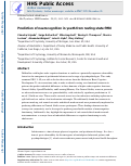 Cover page: Prediction of neurocognition in youth from resting state fMRI