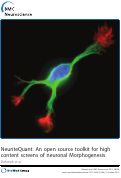 Cover page: NeuriteQuant: An Open Source Toolkit for High Content Screens of Neuronal Morphogenesis