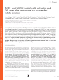 Cover page: 53BP1 and USP28 mediate p53 activation and G1 arrest after centrosome loss or extended mitotic duration