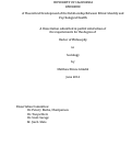 Cover page: A Theoretical Development of the Relationship Between Ethnic Identity and Psychological Health