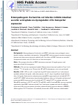 Cover page: Enteropathogenic Escherichia coli Infection Inhibits Intestinal Ascorbic Acid Uptake via Dysregulation of Its Transporter Expression