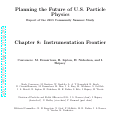 Cover page: Planning the Future of U.S. Particle Physics (Snowmass 2013): Chapter 8: Instrumentation Frontier