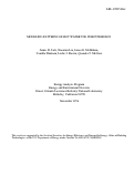 Cover page: Modeling patterns of hot water use in households