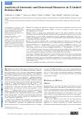 Cover page: Analysis of Anatomic and Functional Measures in X-Linked Retinoschisis