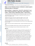 Cover page: Higher cortical thickness/volume in Alzheimer’s-related regions: protective factor or risk factor?