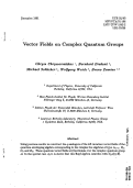 Cover page: Vector Fields on Complex Quantum Groups