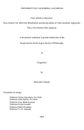 Cover page: From words to structure : how syntax can affect the distribution and interpretation of verbs and their arguments, three case studies from Japanese