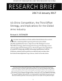 Cover page: US-China Competition, the Third Offset Strategy, and Implications for the Global Arms Industry