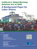 Cover page: California’s Global Warming Solutions Act of 2006: A Background Paper for Labor Unions