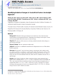 Cover page: Identifying Relative Changes in Social Risk Factors