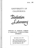 Cover page: DETECTION OF AZIMUTHAL SYMMETRY IN QUASI-ELASTIC DOUBLE SCATTERING EXPERIMENTS