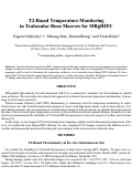 Cover page: T2-based temperature monitoring in trabecular bone marrow for MRgHIFU