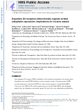 Cover page: Dopamine D2 receptors bidirectionally regulate striatal enkephalin expression: Implications for cocaine reward.