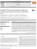 Cover page of The impact of ethanol and iso-butanol blends on gaseous and particulate emissions from two passenger cars equipped with spray-guided and wall-guided direct injection SI (spark ignition) engines