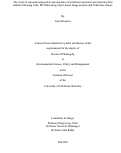 Cover page: The study of seasonal composition and dynamics of wetland ecosystems and wintering bird habitat at Poyang Lake, PR China using object-based image analysis and field observations