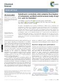 Cover page: Substituent-controlled, mild oxidative fluorination of iodoarenes: synthesis and structural study of aryl I(iii)- and I(v)-fluorides.